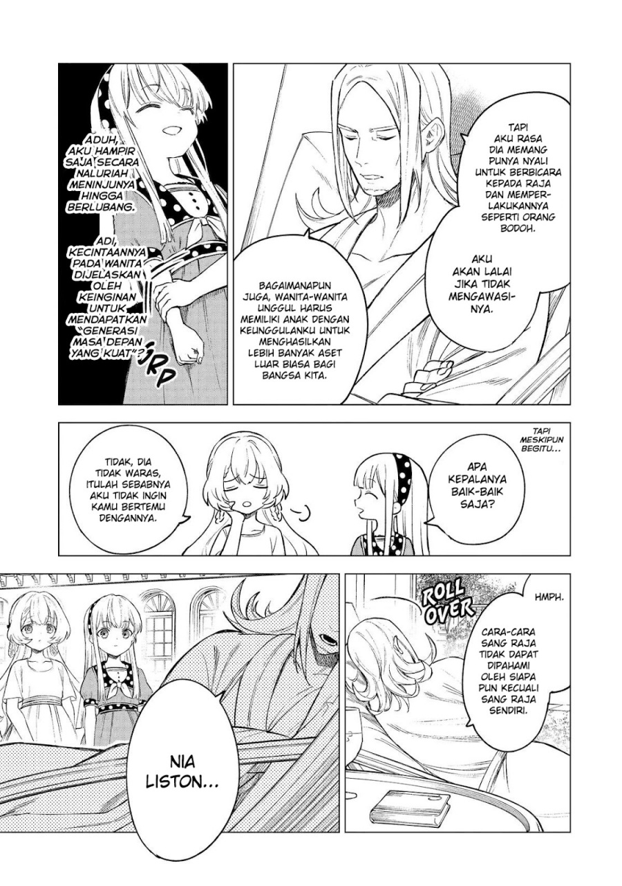 Baca Kyouran Reijou Nia Liston – Byoujaku Reijou ni Tensei shita Kamigoroshi no Bujin no Karei Naru Musouroku - Chapter 12 halaman 35