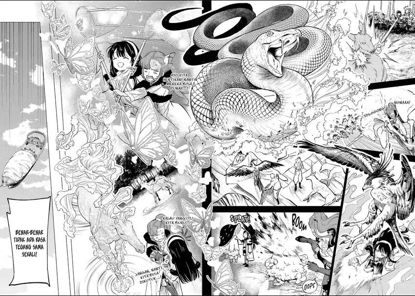 Kyouran Reijou Nia Liston: Byoujaku Reijou ni Tensei shita Kamigoroshi no Bujin no Karei Naru Musouroku chapter 18 halaman 17