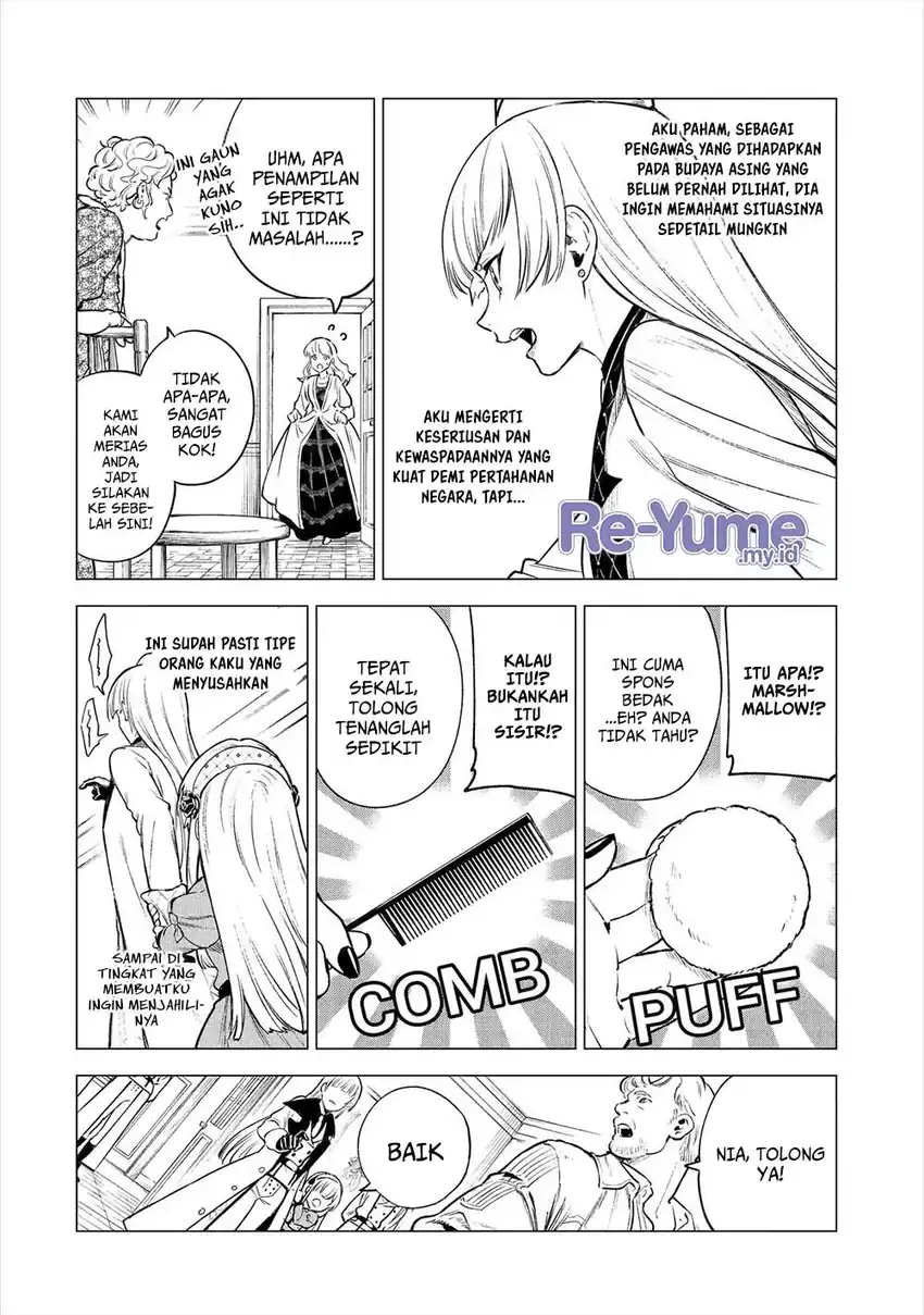Baca Kyouran Reijou Nia Liston – Byoujaku Reijou ni Tensei shita Kamigoroshi no Bujin no Karei Naru Musouroku - Chapter 23 halaman 9