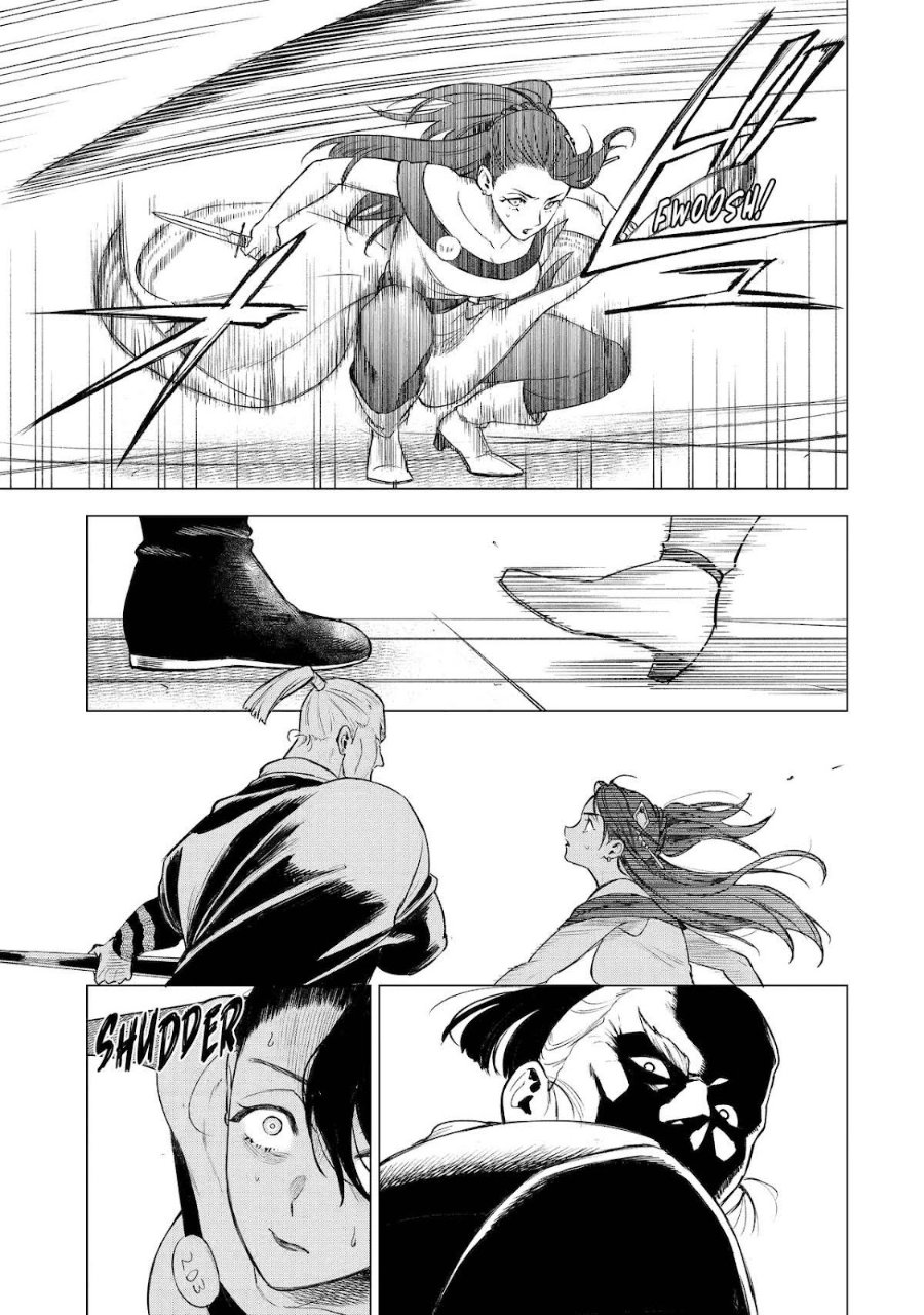 Kyouran Reijou Nia Liston – Byoujaku Reijou ni Tensei shita Kamigoroshi no Bujin no Karei Naru Musouroku Chapter 39 - Page 32