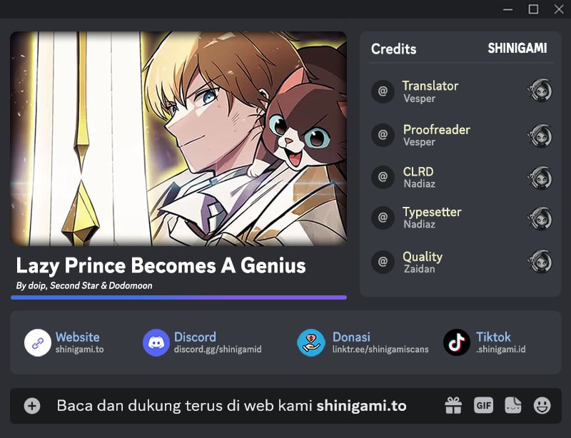 Baca Lazy Prince Becomes a Genius (Reformation of the Deadbeat Noble) Chapter 155 Bahasa Indonesia page 6