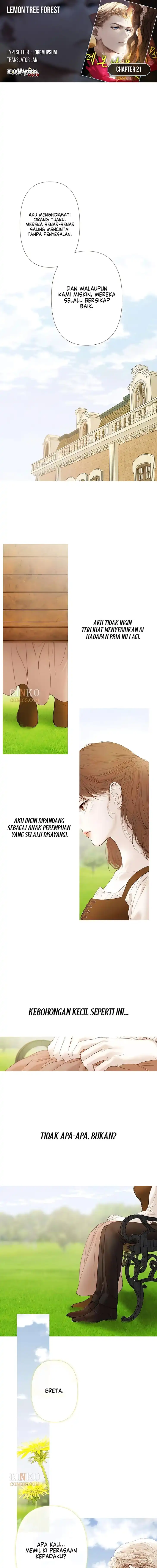 Baca Lemon Tree Forest - Chapter 21 halaman 1