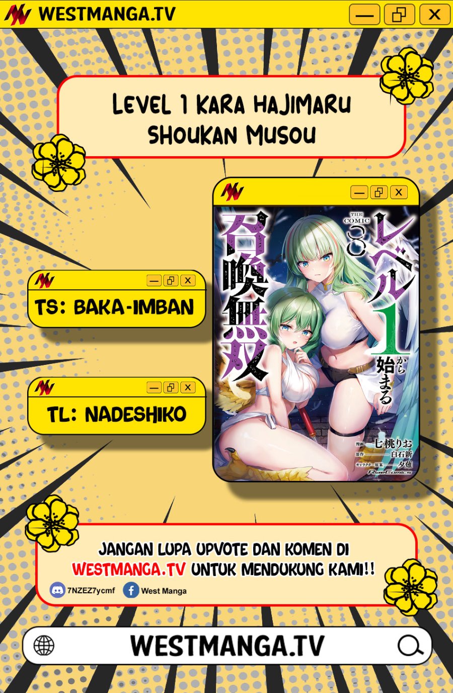 Baca Level 1 kara Hajimaru Shoukan Musou - Chapter 34 halaman 2