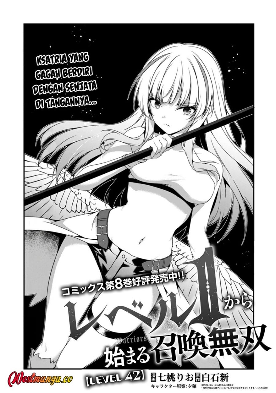 Baca Level 1 kara Hajimaru Shoukan Musou - Chapter 42 halaman 6