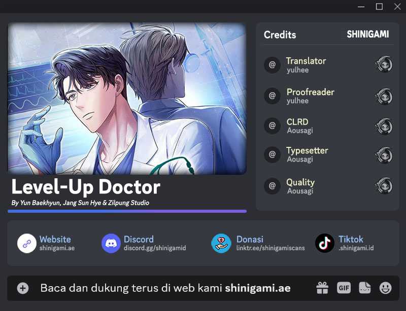 Baca Level-Up Doctor - Chapter 87 halaman 1