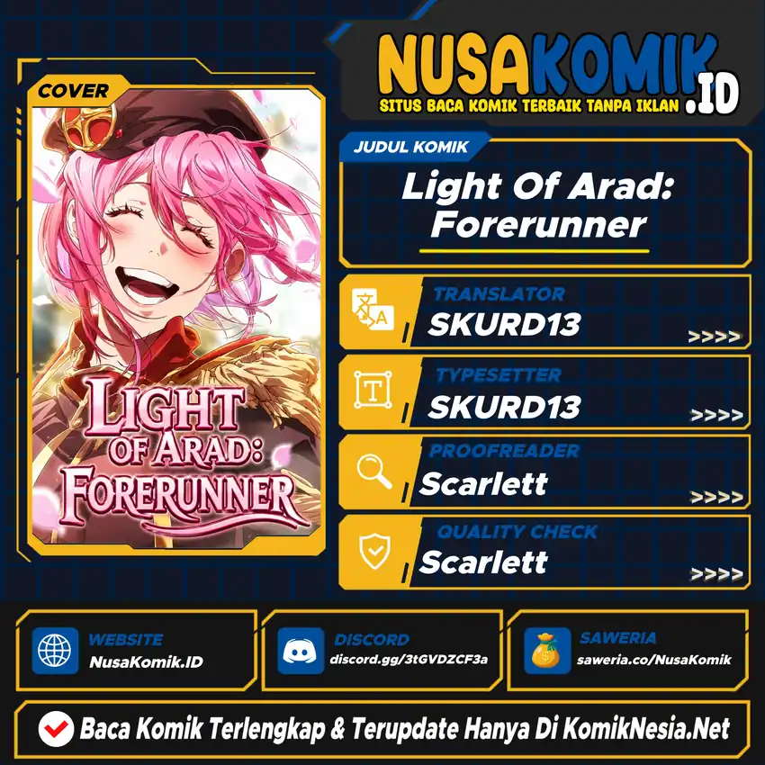 Baca Light Of Arad: Forerunner - Chapter 30 halaman 1