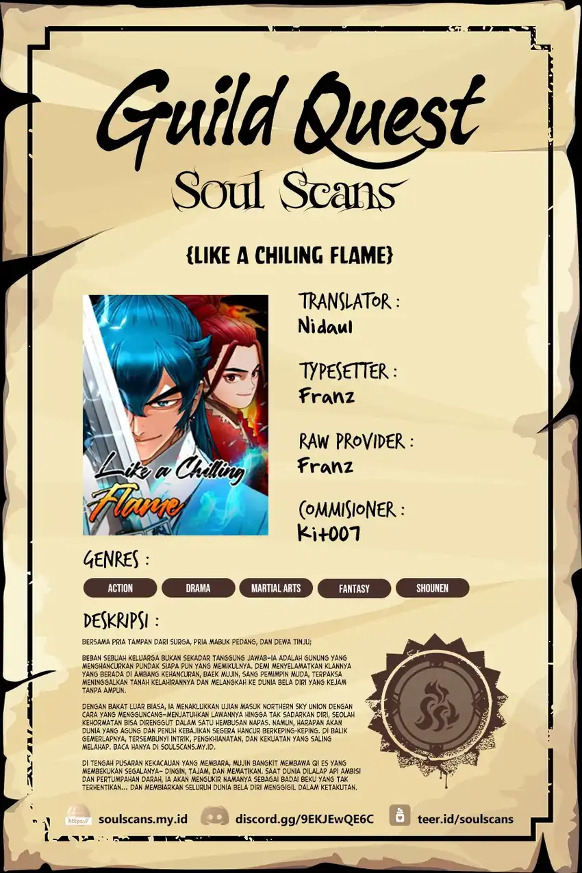 Baca Like a Chilling Flame - Chapter 21 halaman 1