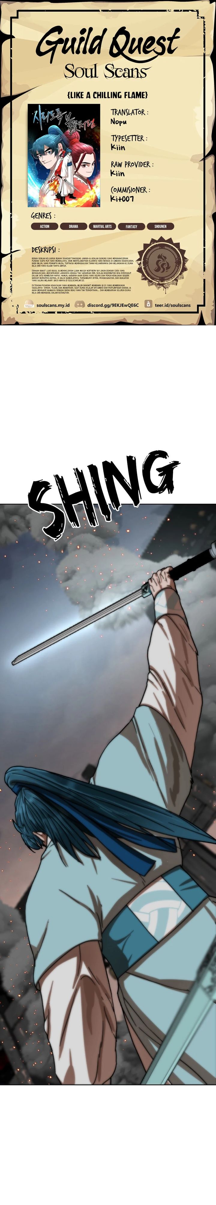 Baca Like a Chilling Flame - Chapter 31 halaman 1