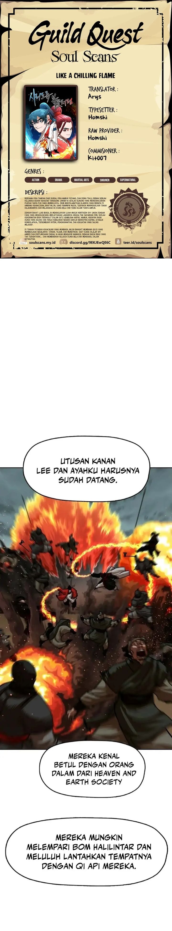 Baca Like a Chilling Flame - Chapter 59 halaman 1