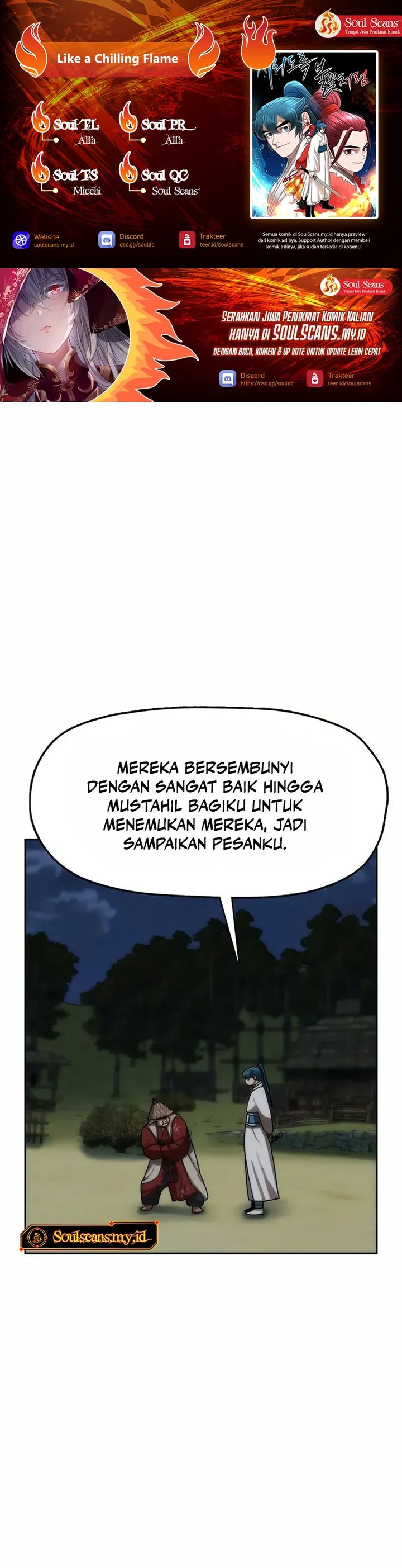 Baca Like a Chilling Flame - Chapter 77 halaman 1