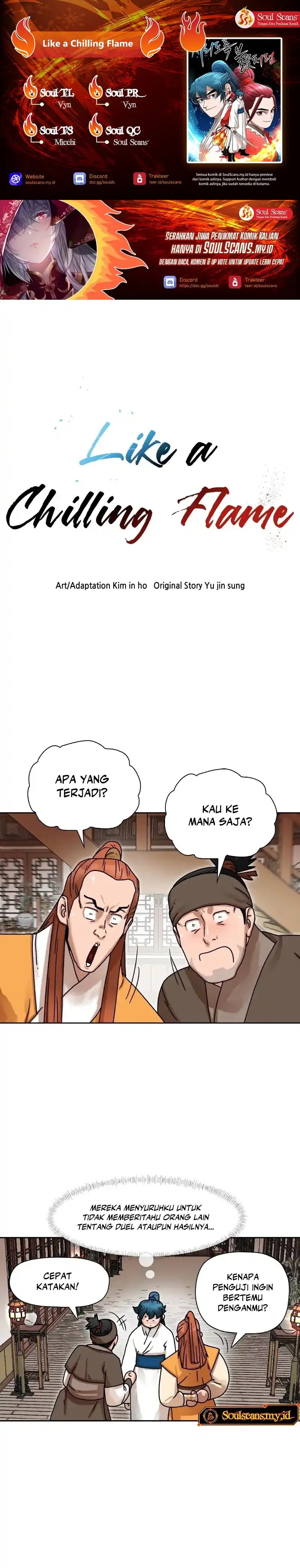 Baca Like a Chilling Flame - Chapter 8 halaman 1