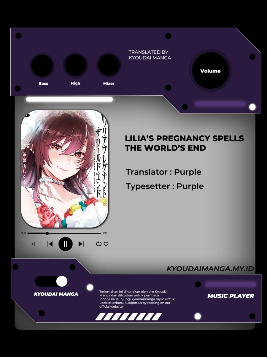 Baca Lilia’s Pregnancy Spells the World’s End - Chapter 33 halaman 1