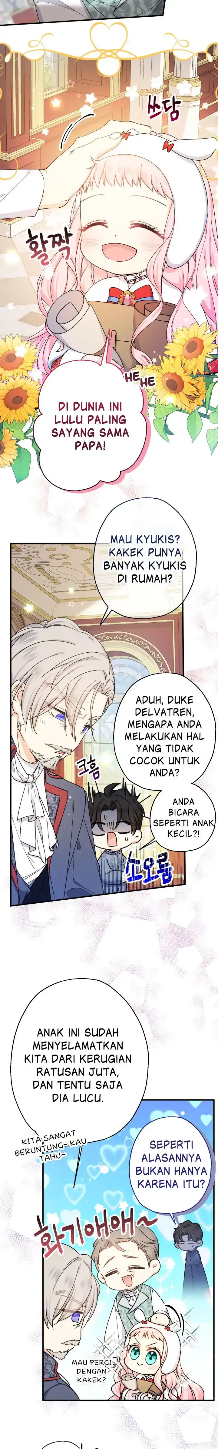 Baca Lord Baby Runs A Romance Fantasy With Cash Chapter 23 Bahasa Indonesia page 54