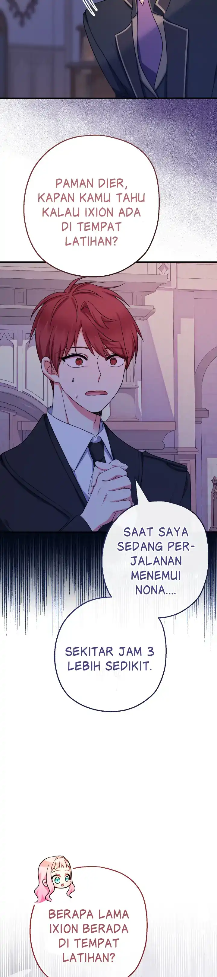 Baca Lord Baby Runs A Romance Fantasy With Cash Chapter 32 Bahasa Indonesia page 54