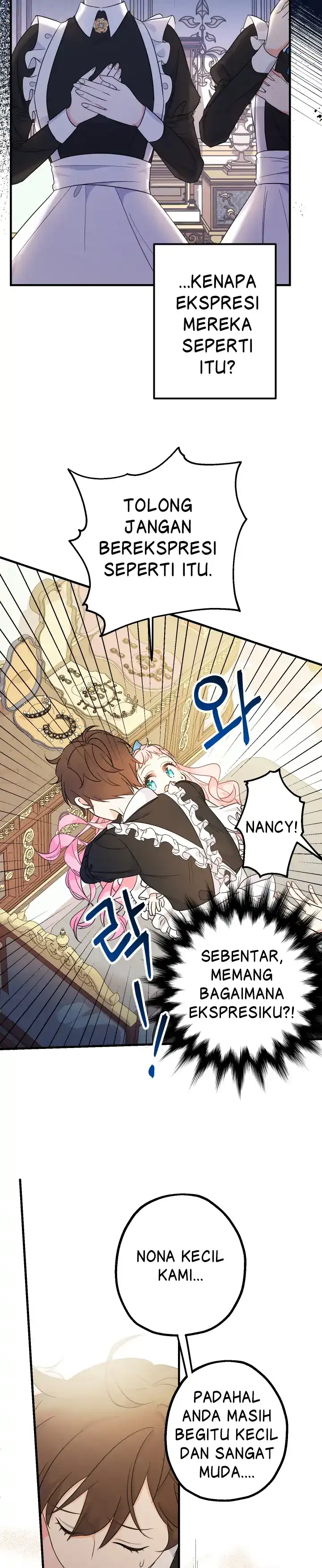Baca Lord Baby Runs A Romance Fantasy With Cash Chapter 5 Bahasa Indonesia page 54