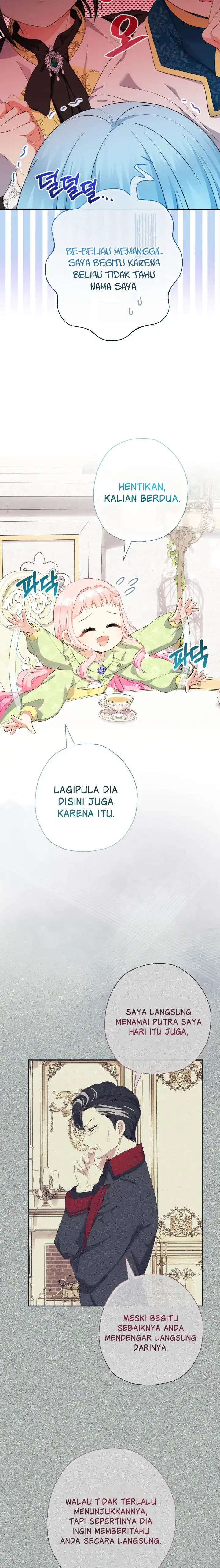Baca Lord Baby Runs A Romance Fantasy With Cash Chapter 63 Bahasa Indonesia page 16