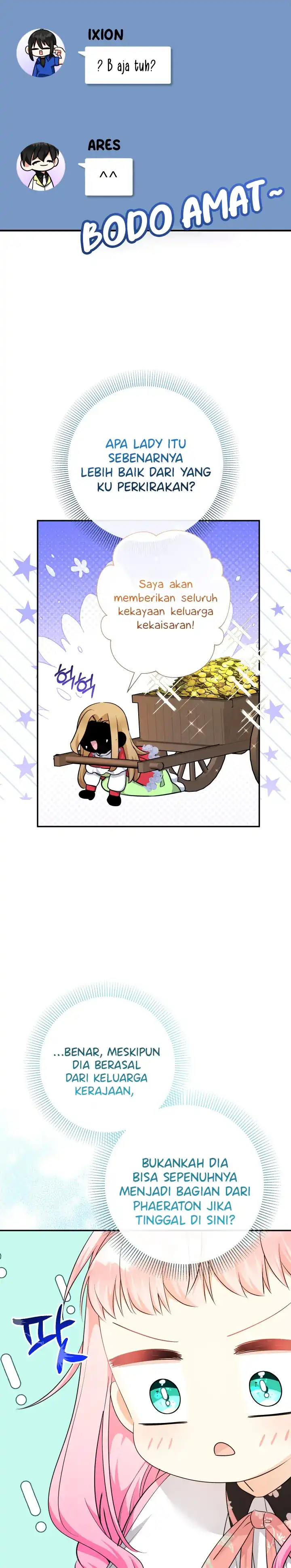 Baca Lord Baby Runs A Romance Fantasy With Cash Chapter 68 Bahasa Indonesia page 18