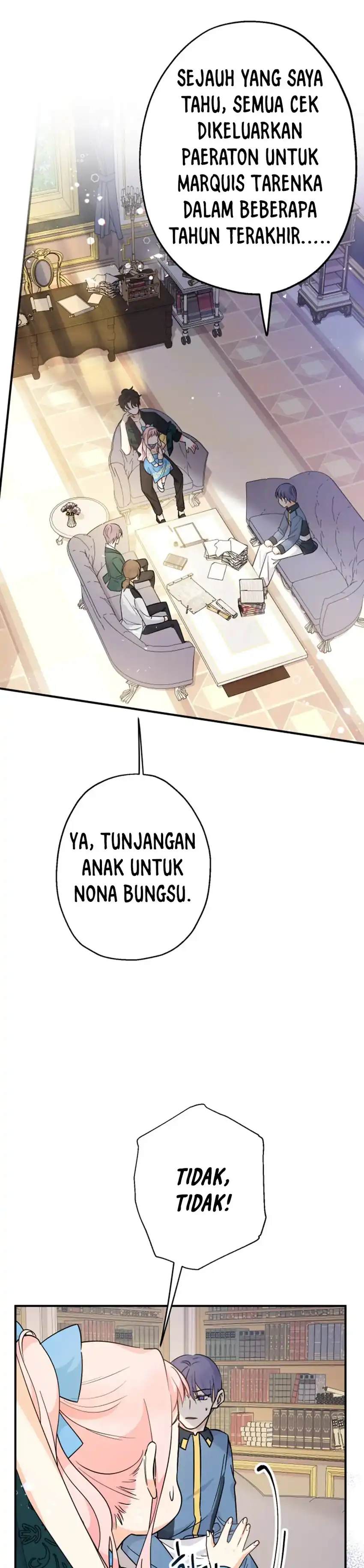 Baca Lord Baby Runs A Romance Fantasy With Cash Chapter 8 Bahasa Indonesia page 28