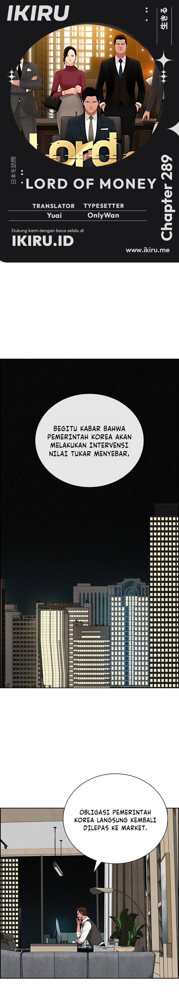 Baca Lord of Money - Chapter 289 halaman 1