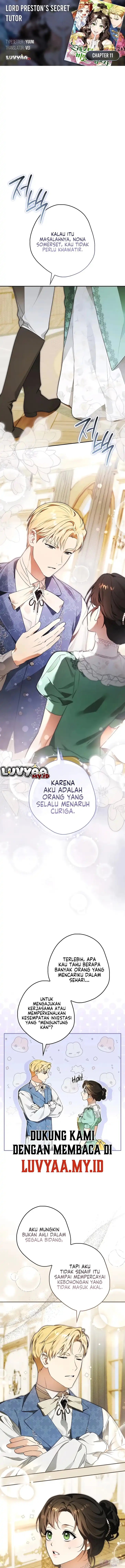 Baca Lord Preston’s Secret Tutor - Chapter 11 halaman 1
