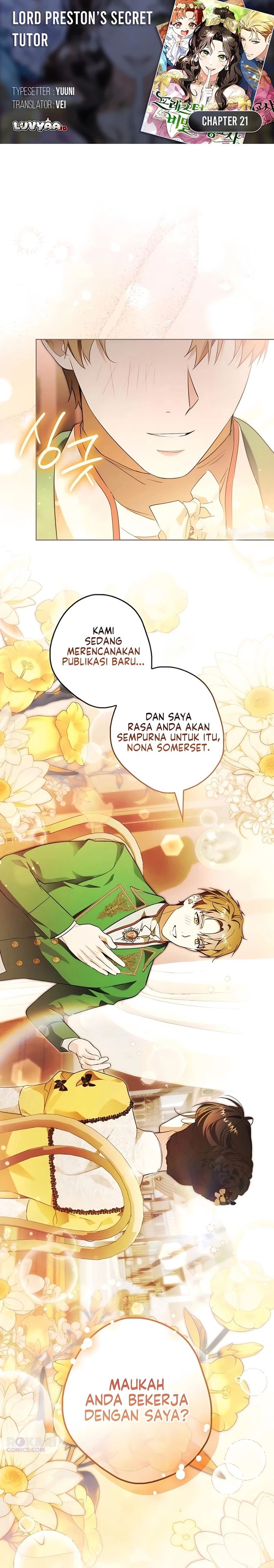 Baca Lord Preston’s Secret Tutor - Chapter 21 halaman 1
