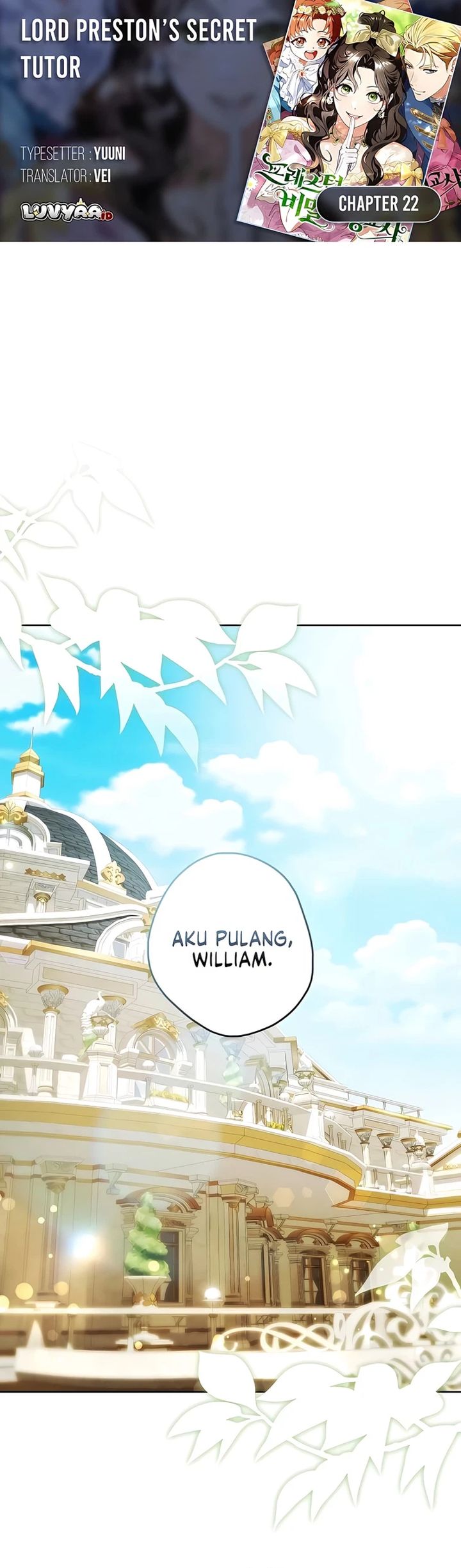 Baca Lord Preston’s Secret Tutor - Chapter 22 halaman 1