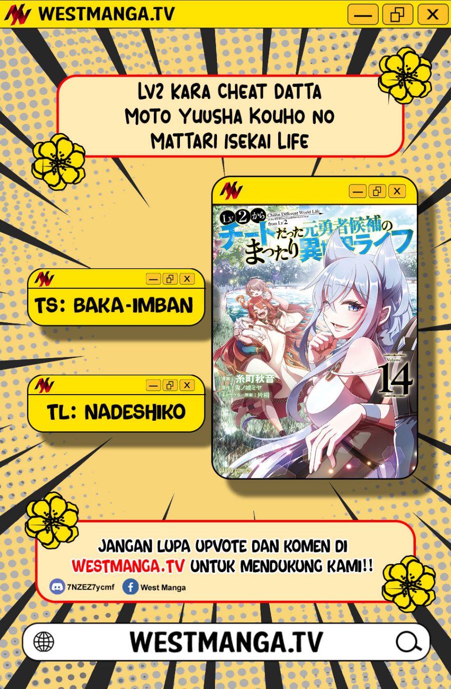 Lv2 kara Cheat datta Moto Yuusha Kouho no Mattari Isekai Life Chapter 70 - Page 2