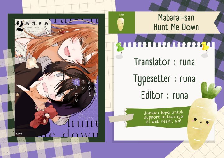 Baca Mabarai-san Hunt Me Down - Chapter 9.2 halaman 1