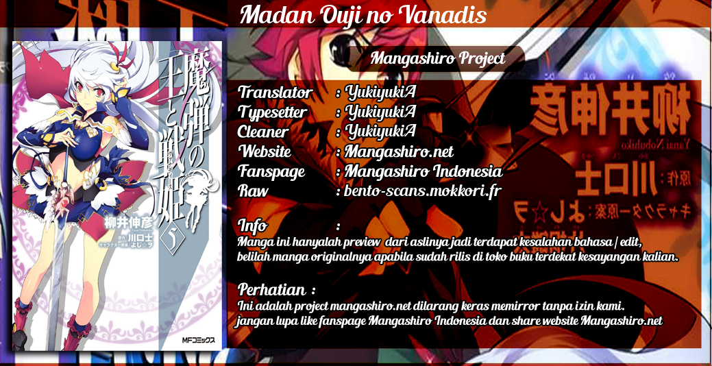 Baca Madan no Ou to Vanadis - Chapter 13 halaman 1