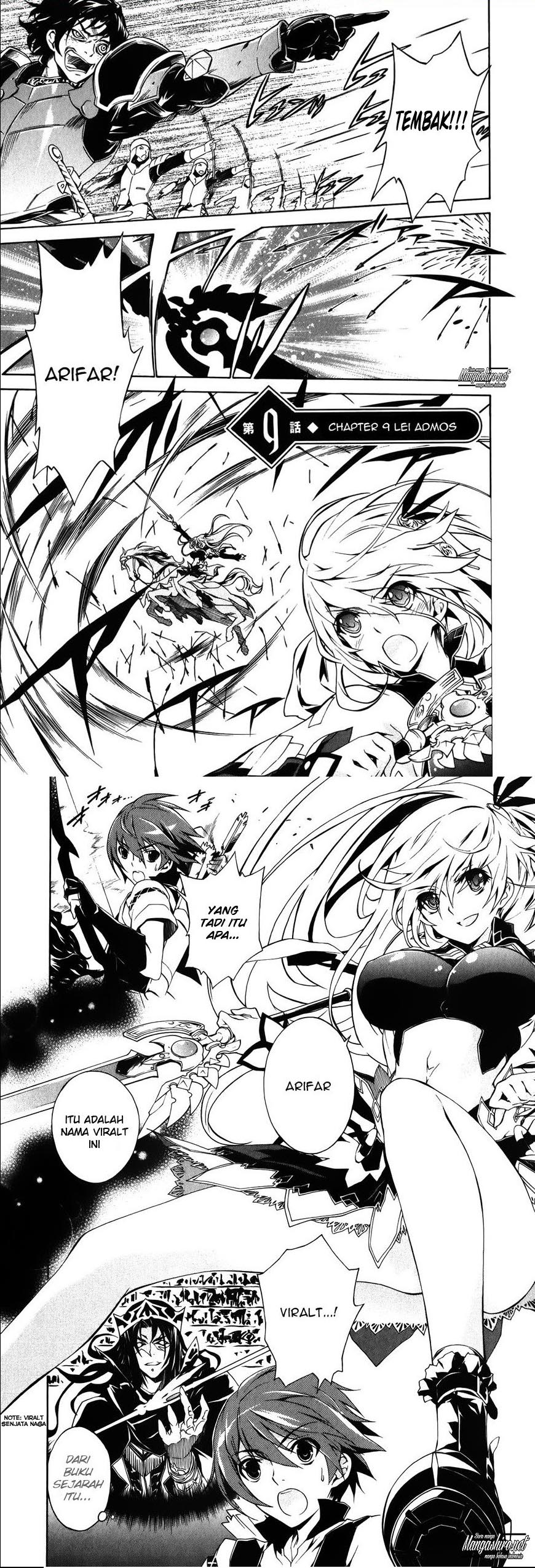 Baca Madan no Ou to Vanadis - Chapter 9 halaman 2