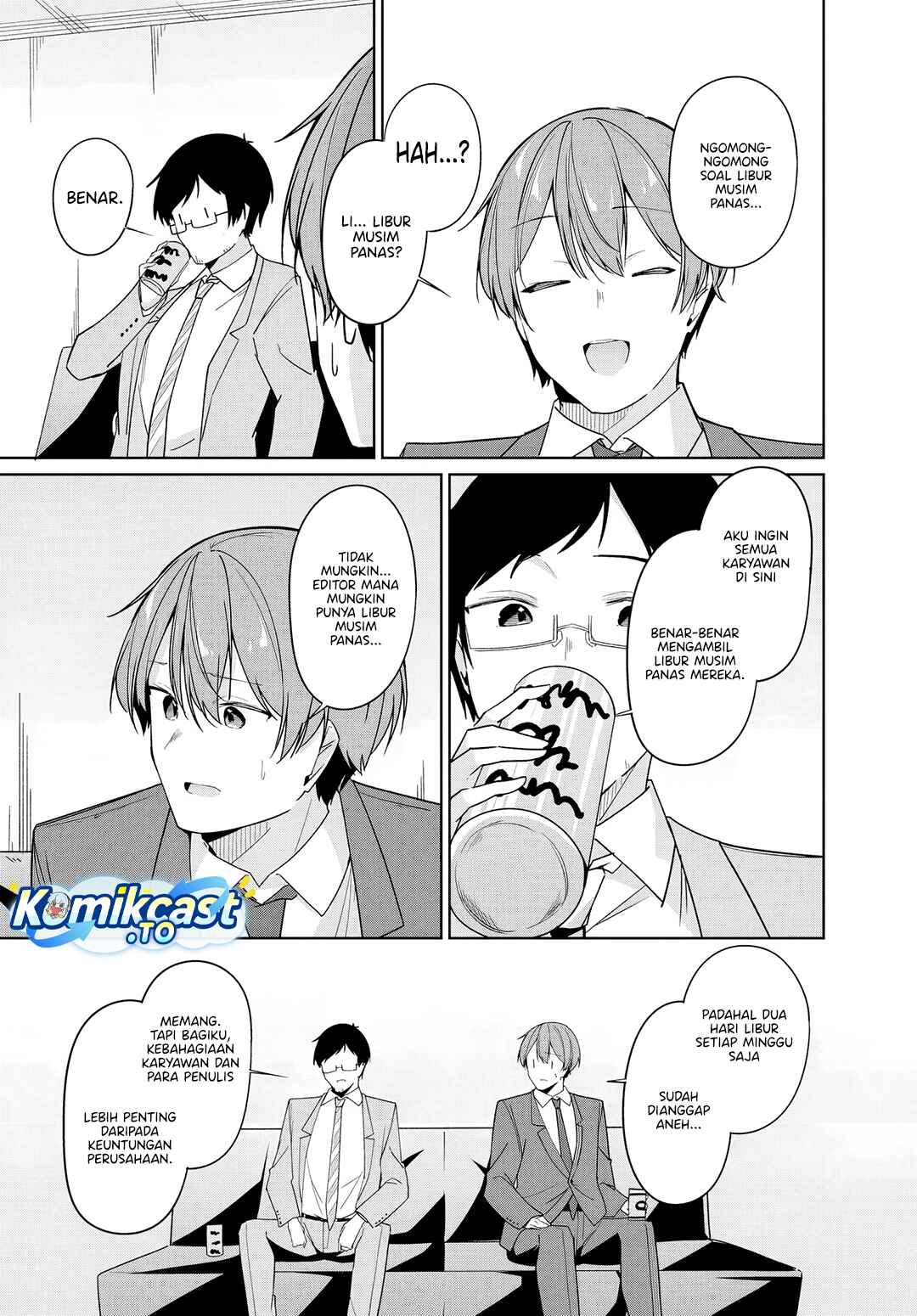 Baca Madogiwa henshuu to baka ni sareta ore ga, futago JK to doukyo suru koto ni natta - Chapter 14.1 halaman 10