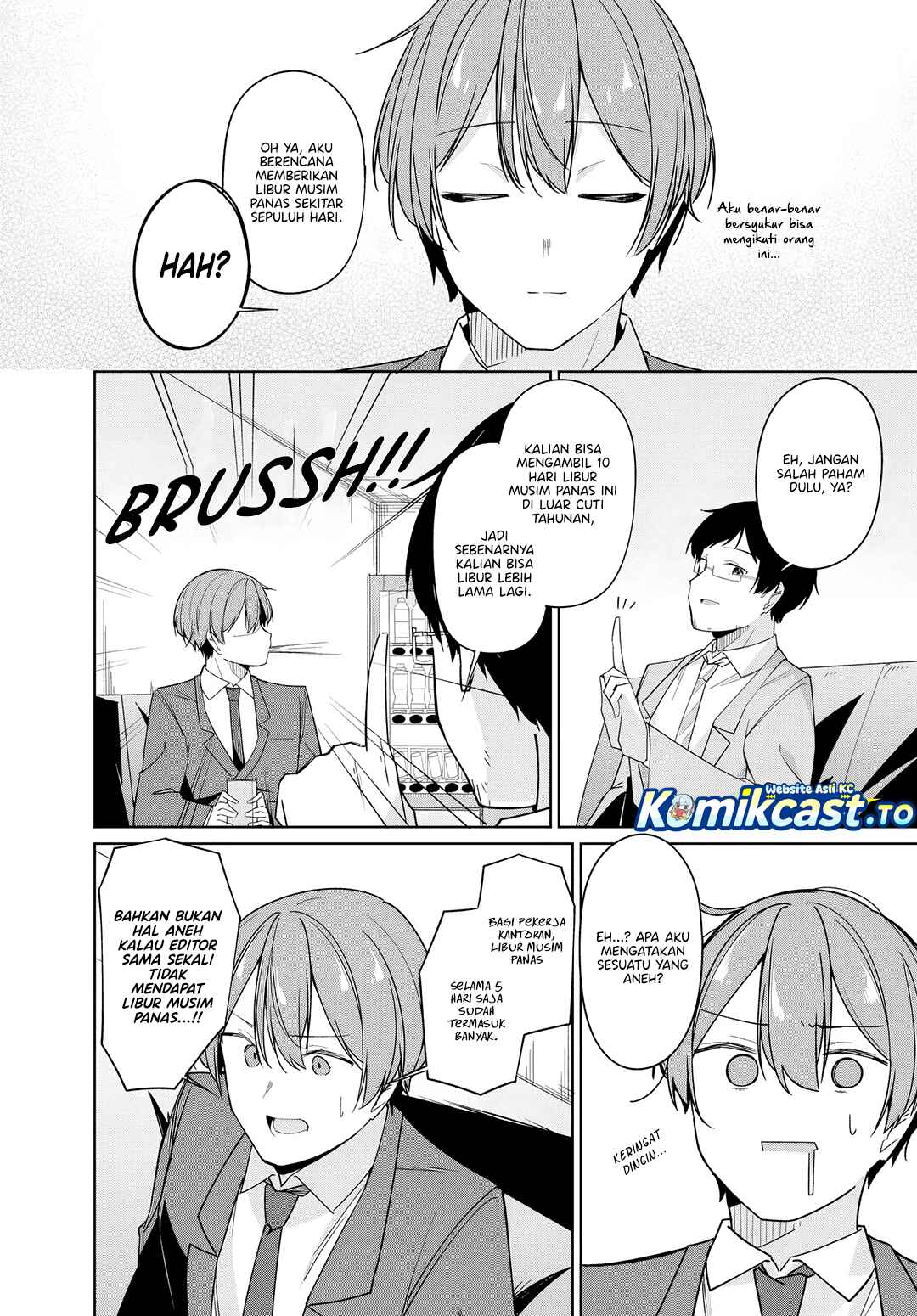 Baca Madogiwa henshuu to baka ni sareta ore ga, futago JK to doukyo suru koto ni natta - Chapter 14.1 halaman 11