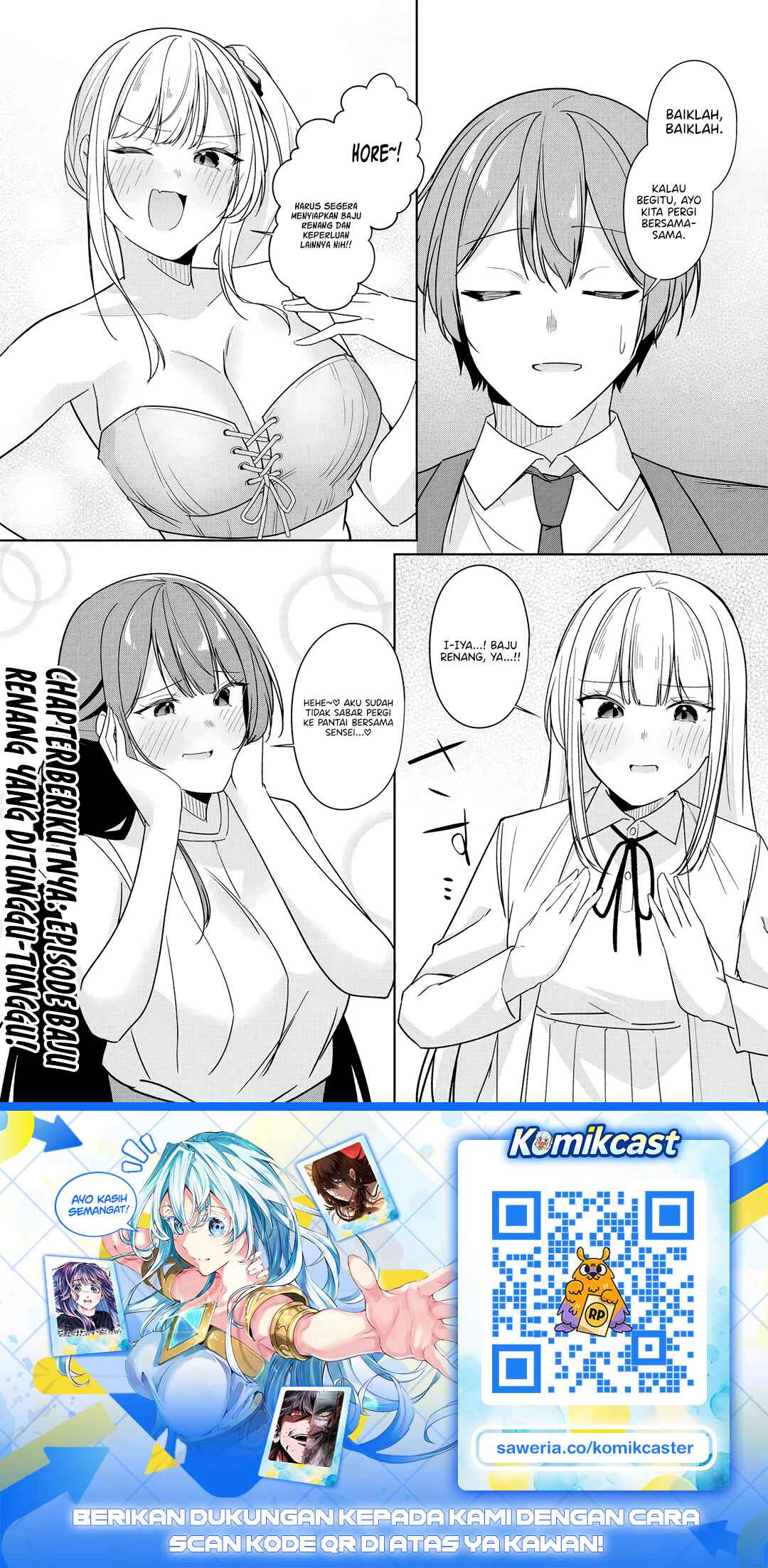 Baca Madogiwa henshuu to baka ni sareta ore ga, futago JK to doukyo suru koto ni natta - Chapter 14.2 halaman 13