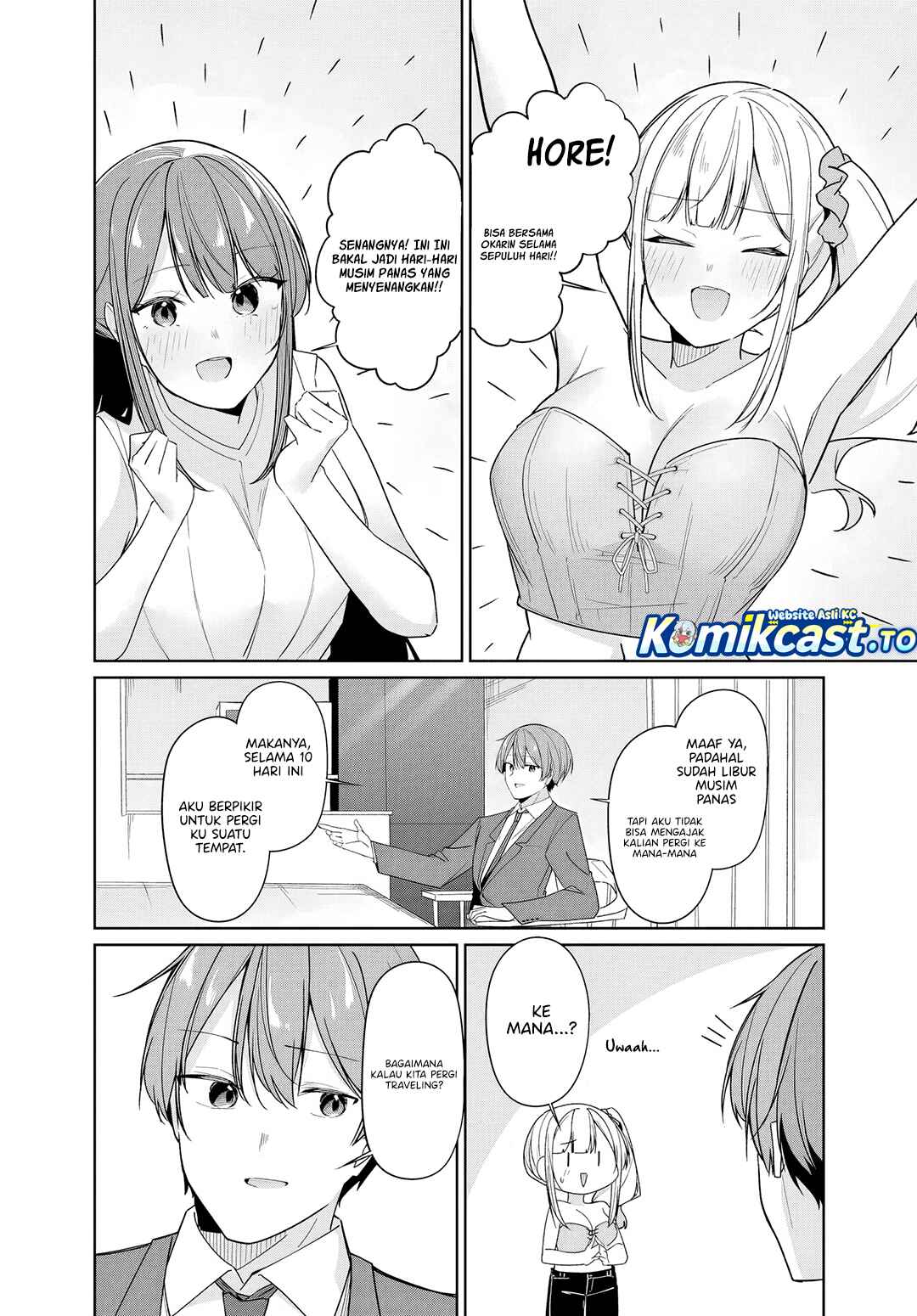 Baca Madogiwa henshuu to baka ni sareta ore ga, futago JK to doukyo suru koto ni natta - Chapter 14.2 halaman 9