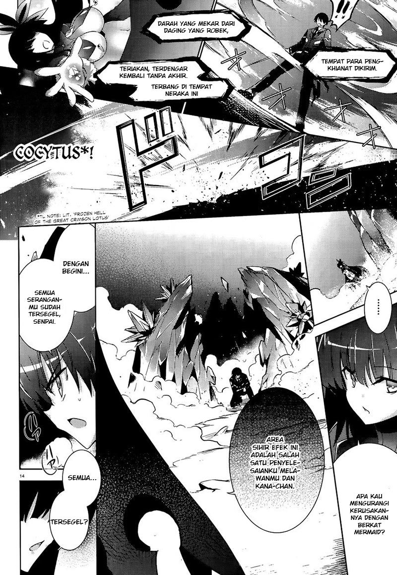Baca Magika no Kenshi to Basileus - Chapter 37.1 halaman 14