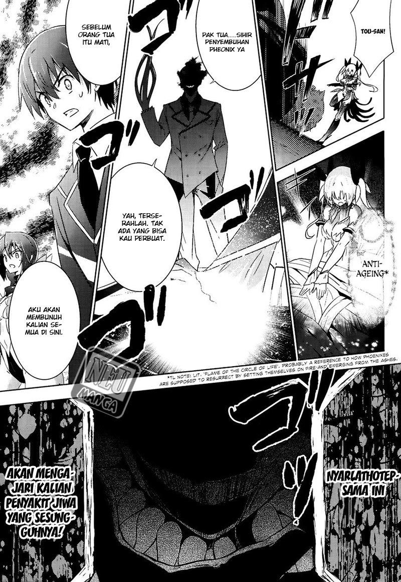 Baca Magika no Kenshi to Basileus - Chapter 37.2 halaman 8