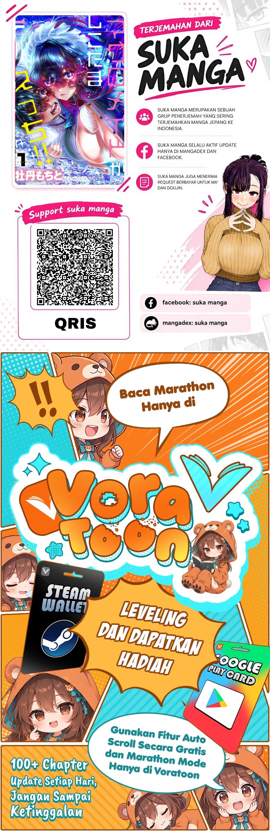 Baca Maguro Meido ga Shikotama Ecchi Chapter 1 Bahasa Indonesia page 60