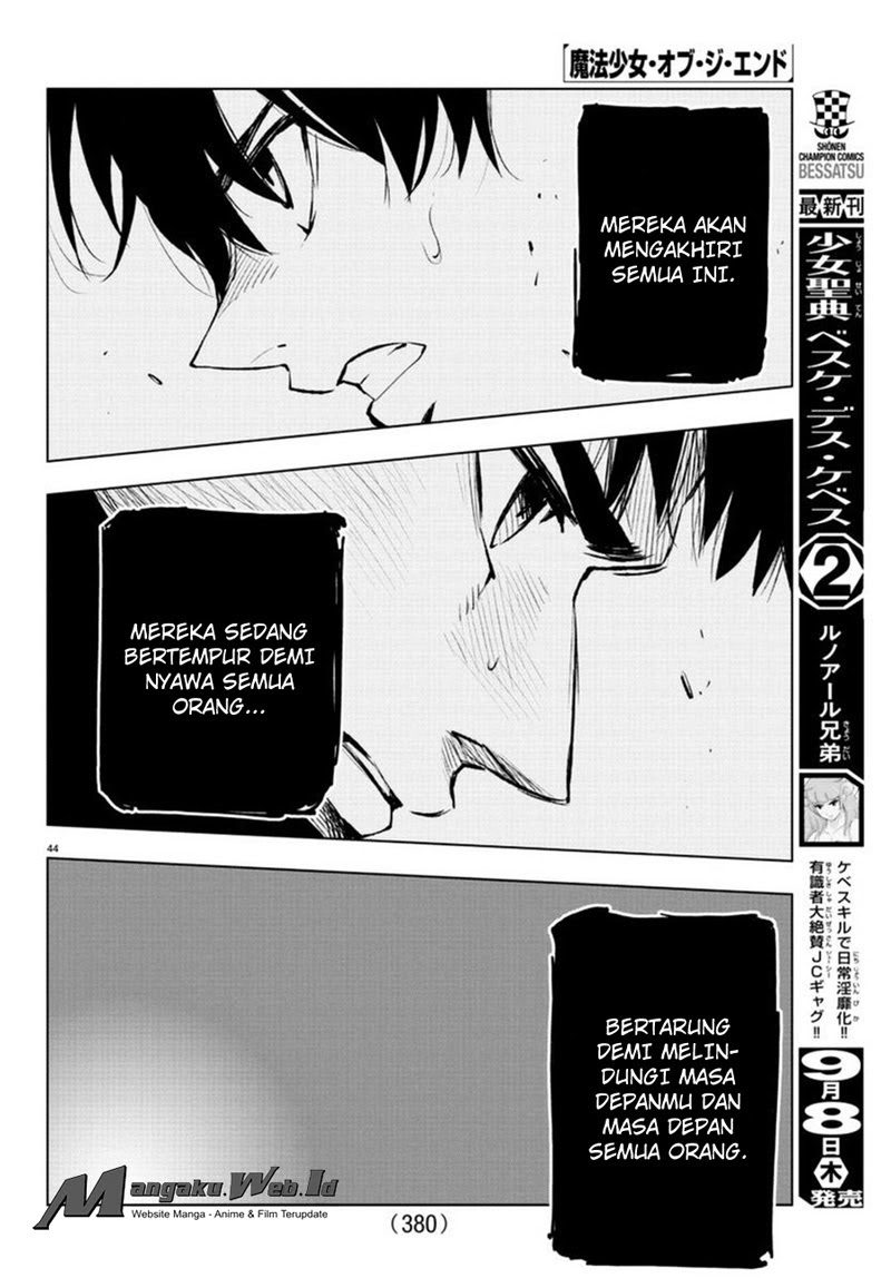 Baca Mahou Shoujo of the End - Chapter 51 halaman 42