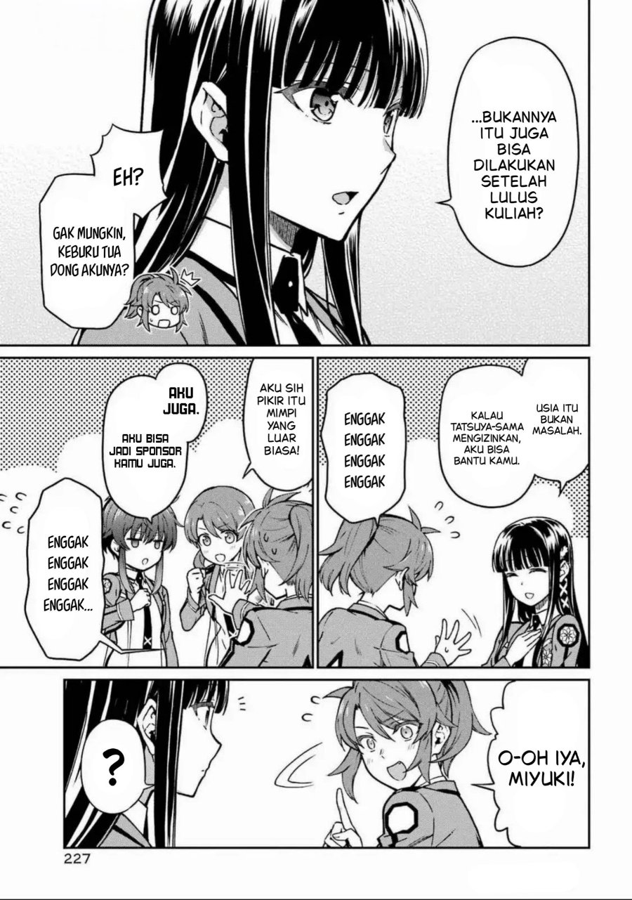 Baca Mahouka Koukou no Rettousei: Koritsu-hen - Chapter 19 halaman 7