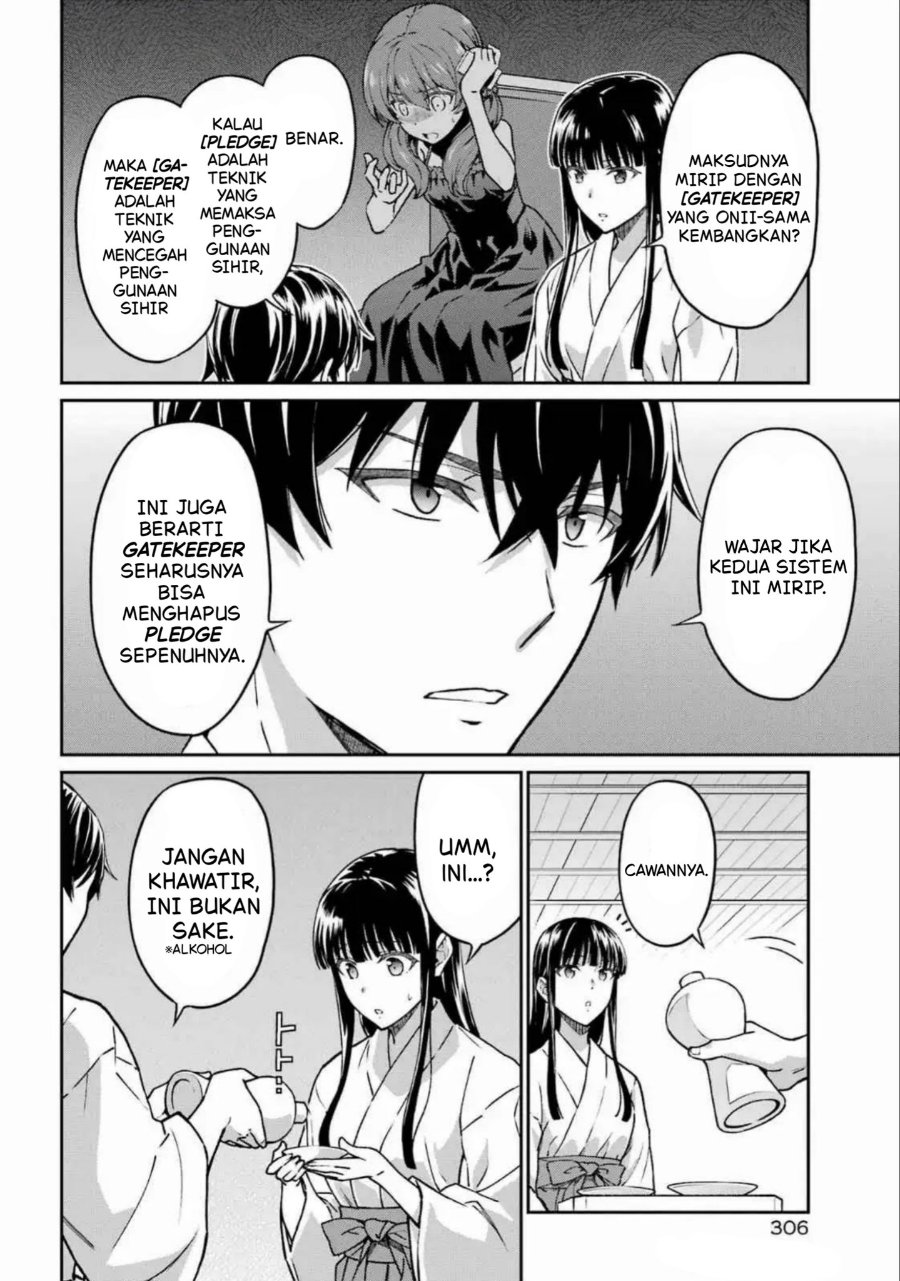 Baca Mahouka Koukou no Rettousei: Koritsu-hen - Chapter 21 halaman 12