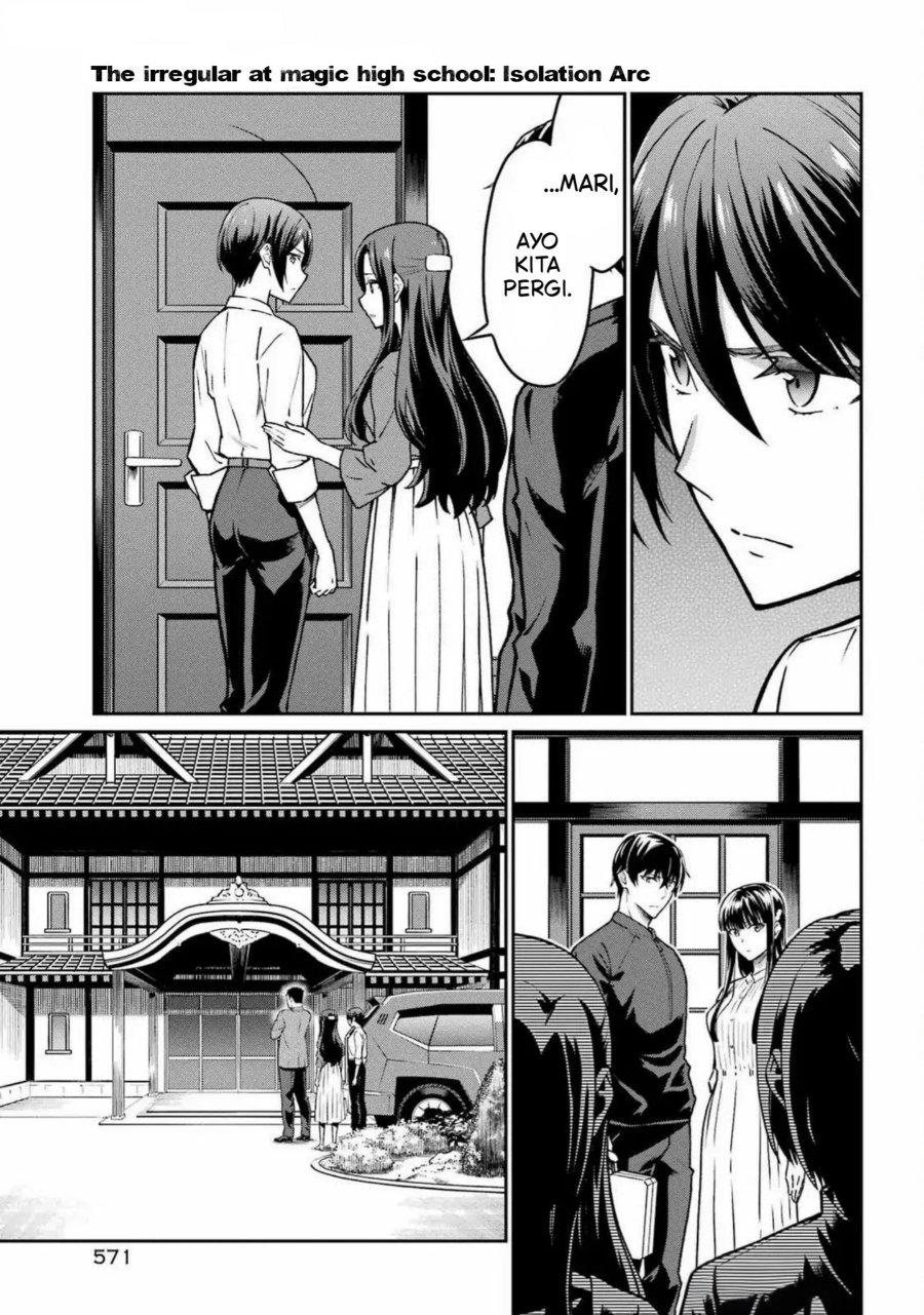 Baca Mahouka Koukou no Rettousei: Koritsu-hen - Chapter 23 halaman 7