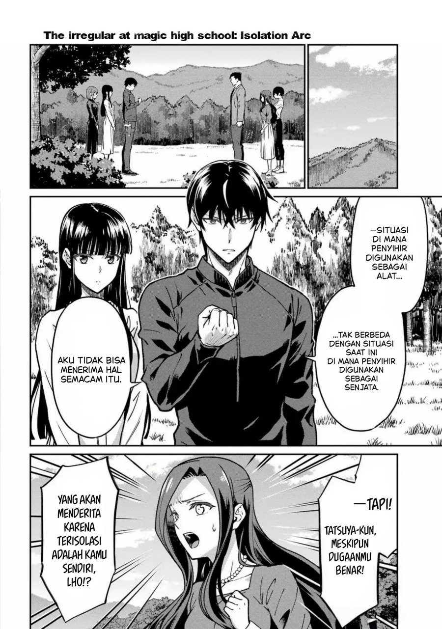Baca Mahouka Koukou no Rettousei: Koritsu-hen - Chapter 27 halaman 12