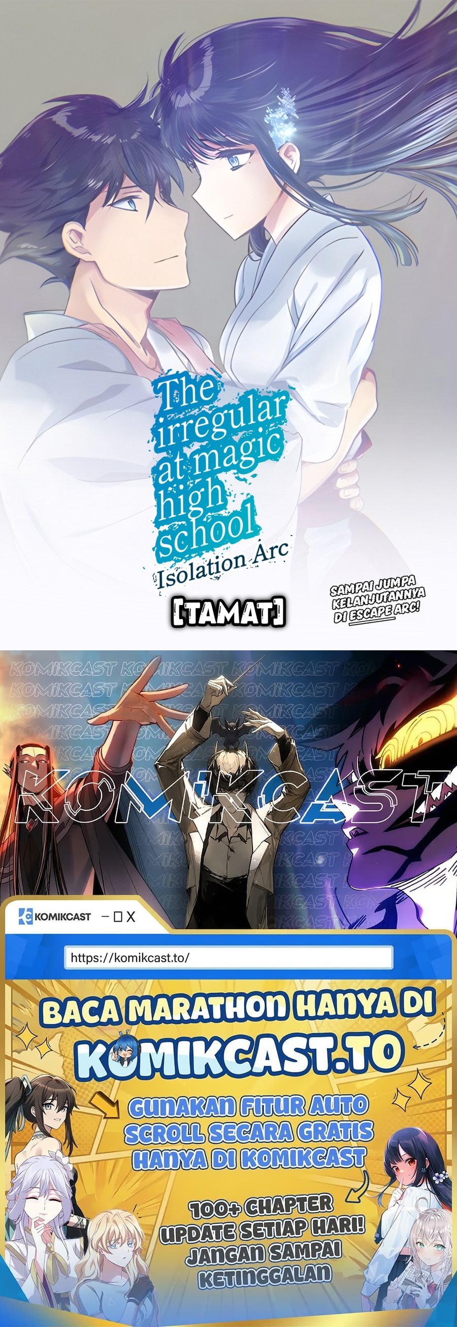 Baca Mahouka Koukou no Rettousei: Koritsu-hen - Chapter 27 halaman 26