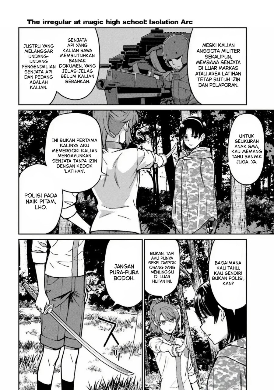 Baca Mahouka Koukou no Rettousei: Koritsu-hen - Chapter 27 halaman 4