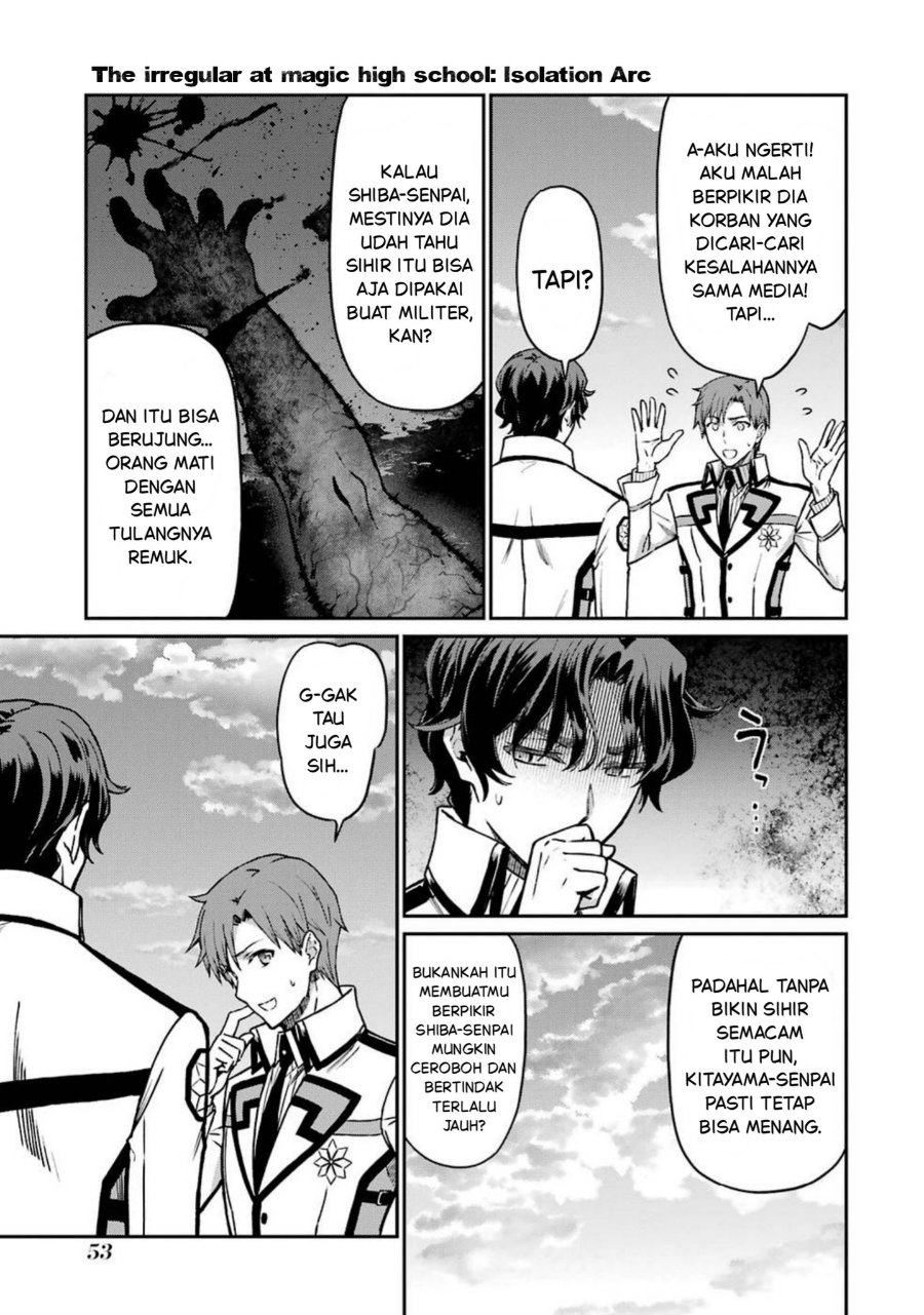 Baca Mahouka Koukou no Rettousei: Koritsu-hen - Chapter 3 halaman 5