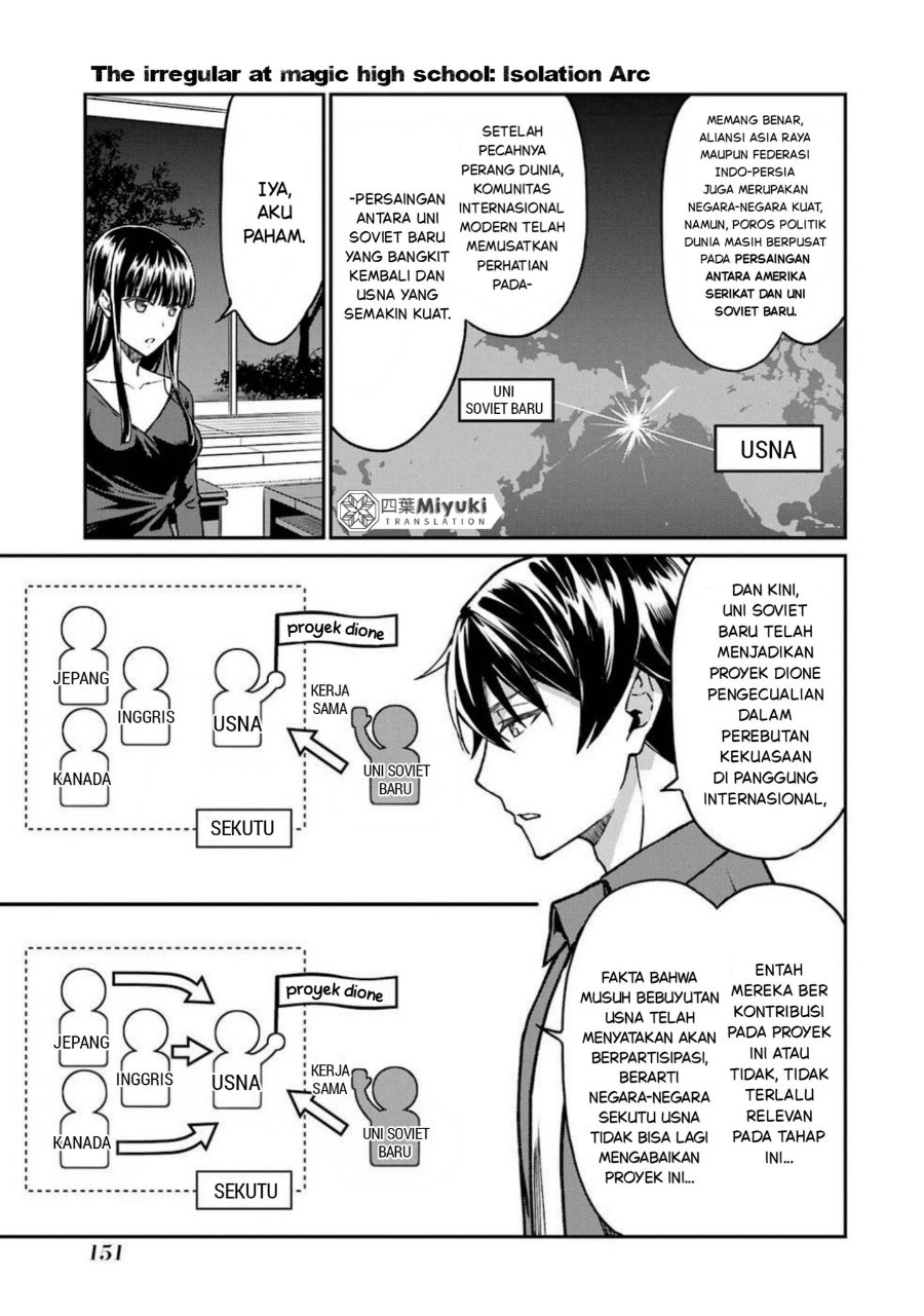 Baca Mahouka Koukou no Rettousei: Koritsu-hen - Chapter 7 halaman 19