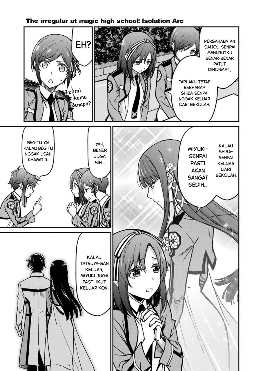 Baca Mahouka Koukou no Rettousei: Koritsu-hen - Chapter 7 halaman 9