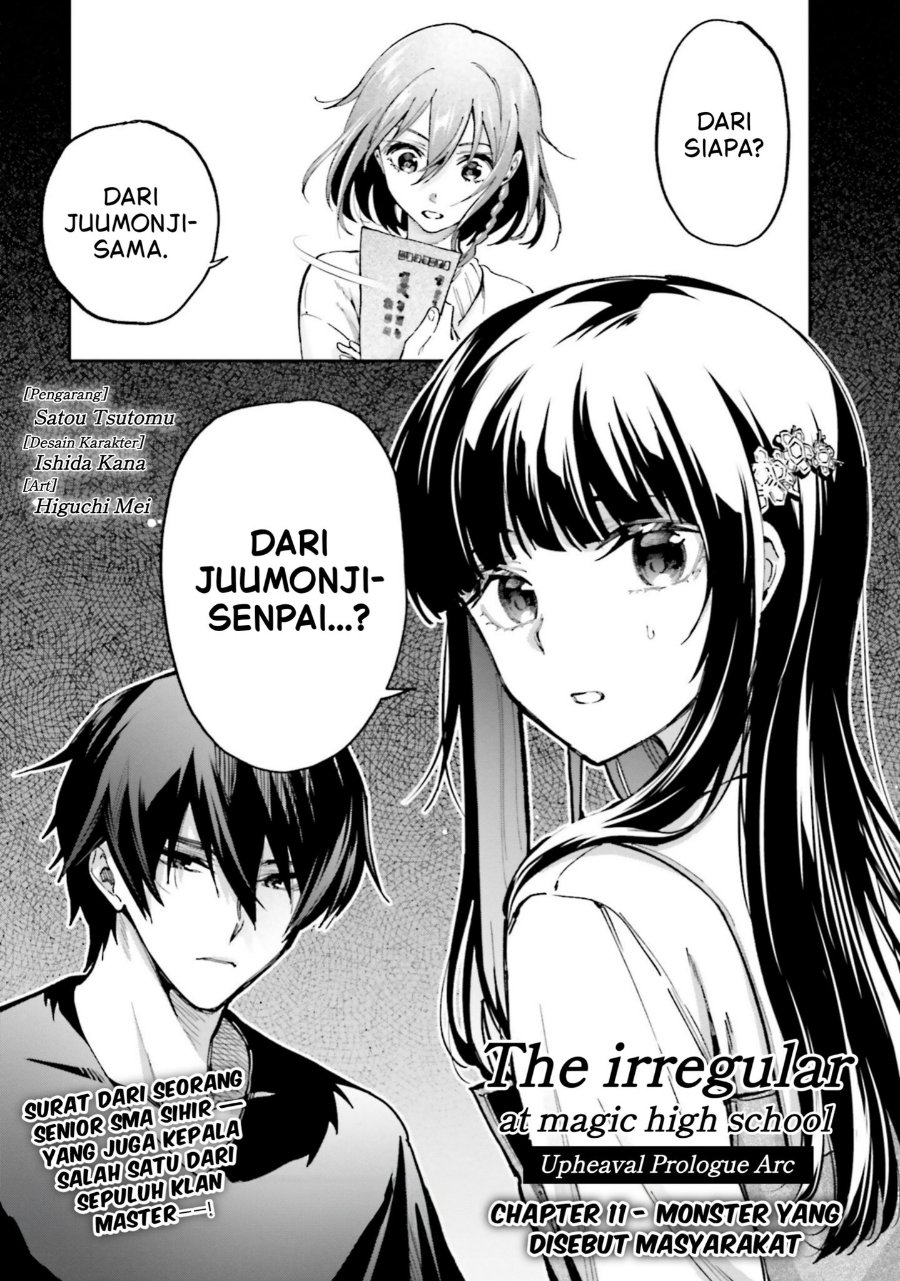 Baca Mahouka Koukou no Rettousei: Douran no Joshou-hen - Chapter 11 halaman 3