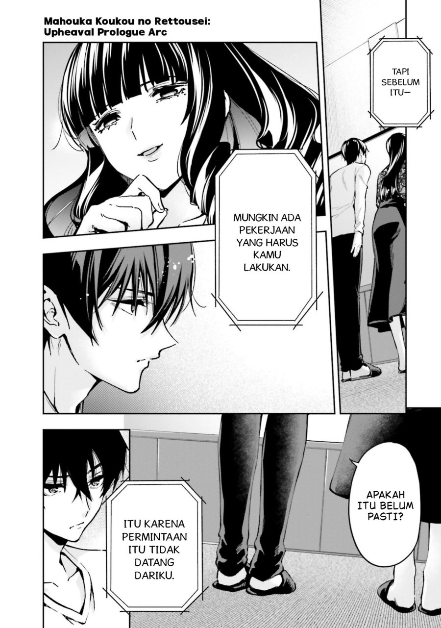 Baca Mahouka Koukou no Rettousei: Douran no Joshou-hen - Chapter 14 halaman 8