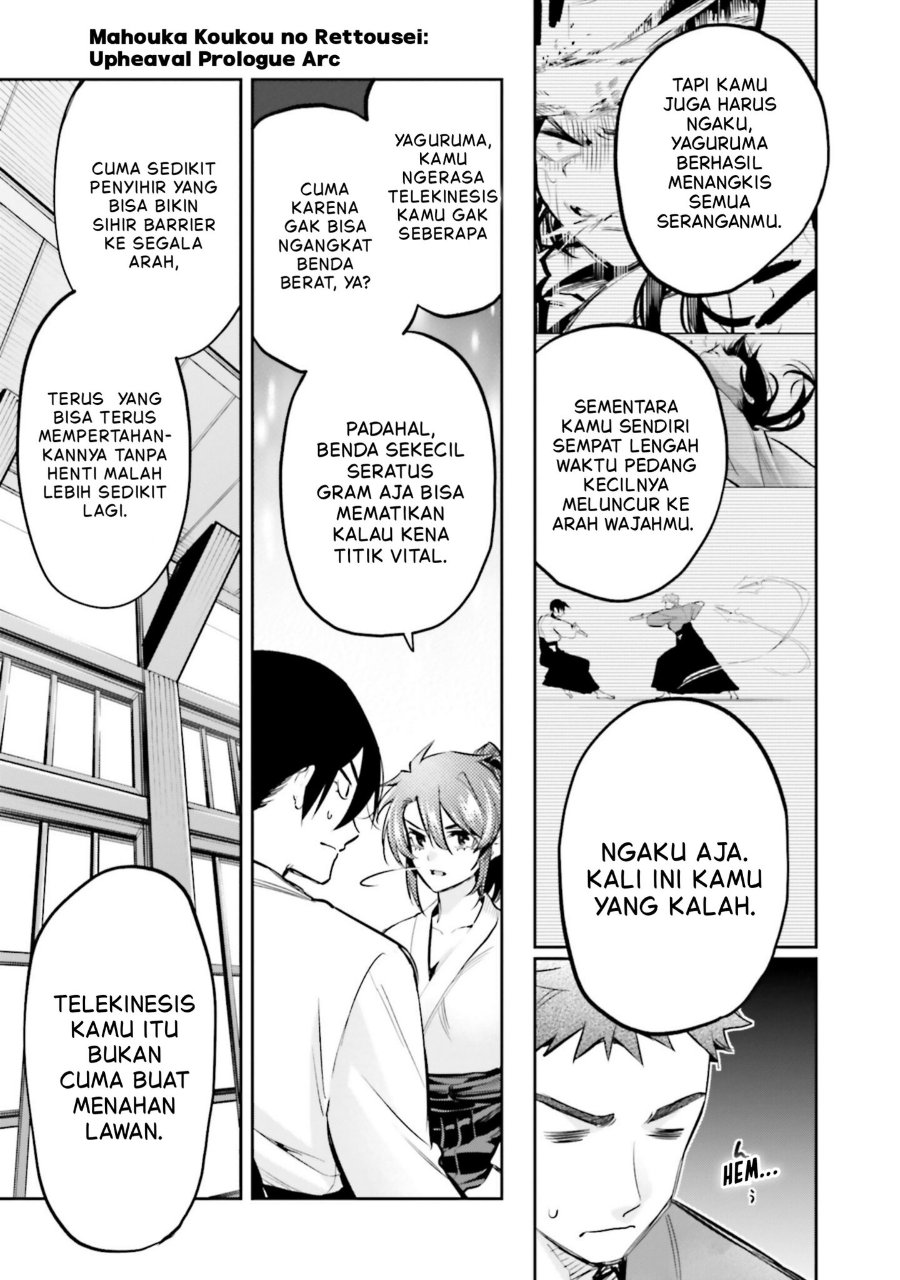 Baca Mahouka Koukou no Rettousei: Douran no Joshou-hen - Chapter 19 halaman 30